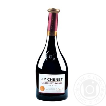 Вино J.P. CHENET Cabernet-Syrah червоне сухе 0.75л купити, ціни на МегаМаркет - фото 1