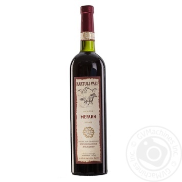 Wine aleksandrouli Kartuli vazi Private import red semidry 11% 750ml glass bottle Georgia - buy, prices for MegaMarket - photo 2