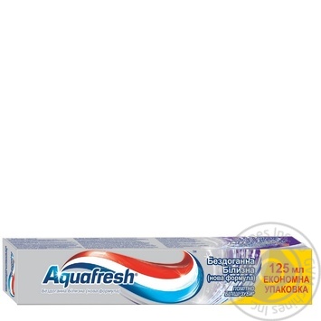 Зубная паста Aquafresh Безупречное отбеливание с антибактериальной формулой 125мл купить, цены на МегаМаркет - фото 3
