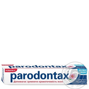 Паста зубная Paradontax Экстрасвежесть 75мл купить, цены на МегаМаркет - фото 1