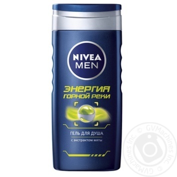 Гель Nivea Men Свіжість гірської ріки для душу для чоловіків 250мл - купити, ціни на NOVUS - фото 4