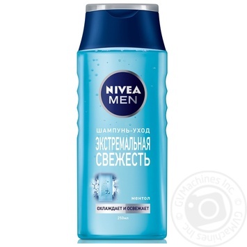 Шампунь Nivea Men Екстремальна свіжість проти лупи для чоловіків 400мл - купити, ціни на NOVUS - фото 1