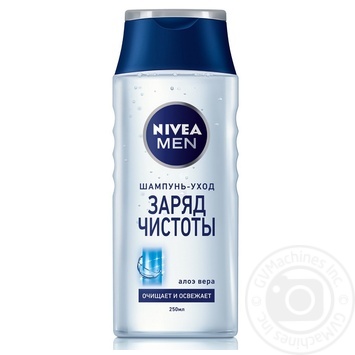 Шампунь Nivea Men Заряд чистоты для мужчин 250мл - купить, цены на NOVUS - фото 1