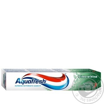 Зубная паста Aquafresh мягко-мятная 50мл купить, цены на МегаМаркет - фото 1