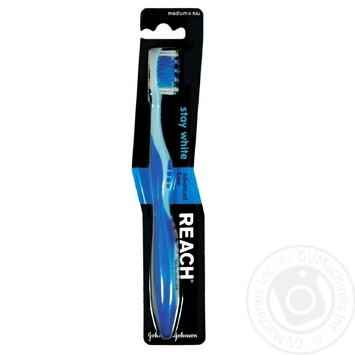 Reach Stay White Medium Toothbrush - buy, prices for MegaMarket - photo 3