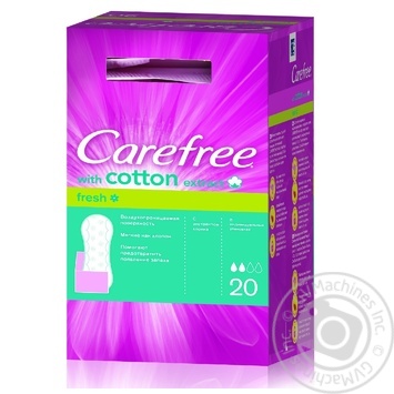 Daily pads Carefree Cotton 12pcs - buy, prices for NOVUS - photo 4