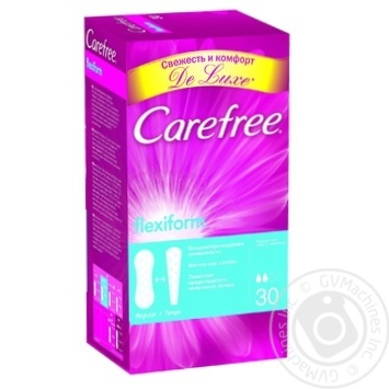 Воздухопроницаемые прокладки Carefree Flexiform женские гигиенические 30шт купить, цены на МегаМаркет - фото 4
