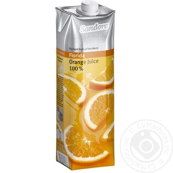 Juice Sandora orange 1000ml tetra pak Ukraine - buy, prices for NOVUS - photo 2