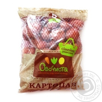Картопля Овочиста мита 5кг купити, ціни на МегаМаркет - фото 1