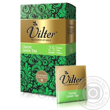 Green pekoe tea Vilter Classic Chinese 25x2g teabags - buy, prices for NOVUS - photo 1