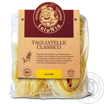 Solomia Tagliatelle Classic Noodles - buy, prices for MegaMarket - photo 4