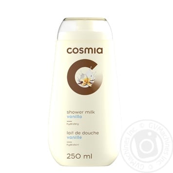 Cosmia Shower Milk Vanilla Extract 250ml - buy, prices for Auchan - photo 1