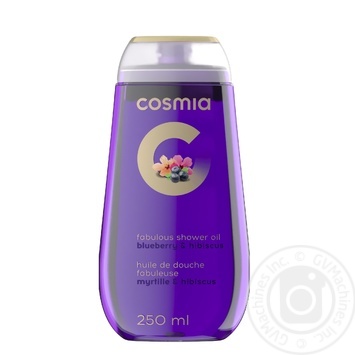 Cosmia Blueberry and Hibiscus Shower Gel Oil 250ml - buy, prices for Auchan - photo 1