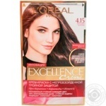 Color L'oreal Excellence chocolate ice for hair