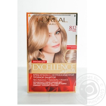 Крем-фарба для волосся L'Oreal Paris Excellence Legends 8.12 містичний блонд купити, ціни на МегаМаркет - фото 1
