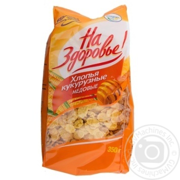 Kuntsevo Na Zdorov'ya Honey Corn Flakes - buy, prices for NOVUS - photo 1