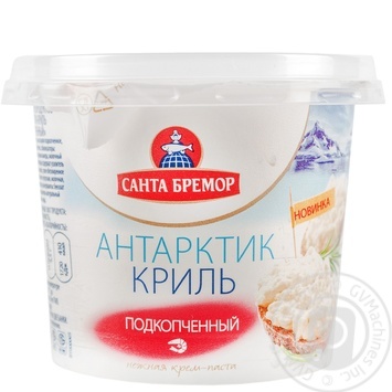 Крем-паста Санта Бремор Антарктик-Криль Підкопчений 150г купити, ціни на МегаМаркет - фото 3