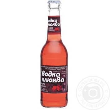 Low-alcohol drink Rosinka Vodka-Cranberry glass bottle 7%alc. 330ml Ukraine - buy, prices for NOVUS - photo 1