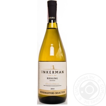 Wine riesling Inkerman white semidry 12% 2011year 750ml glass bottle Ukraine - buy, prices for MegaMarket - photo 8