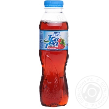 Tea Biola raspberry black cold 500ml plastic bottle - buy, prices for MegaMarket - photo 1