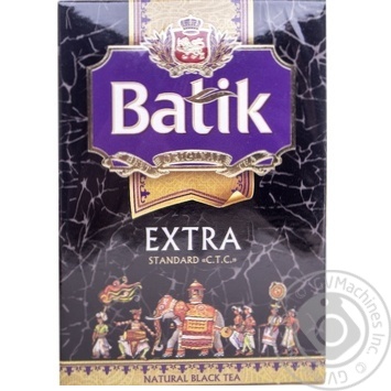 Tea Batik black loose 100g cardboard packaging - buy, prices for MegaMarket - photo 3