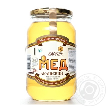 Bartnik acacia honey 1200g - buy, prices for MegaMarket - photo 1