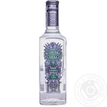 vodka kozatska rada classic ginseng 40% 500ml glass bottle Ukraine - buy, prices for - photo 1