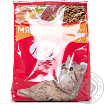 Mau сomplete dry pet food for adult cats with liver addition - buy, prices for - photo 4