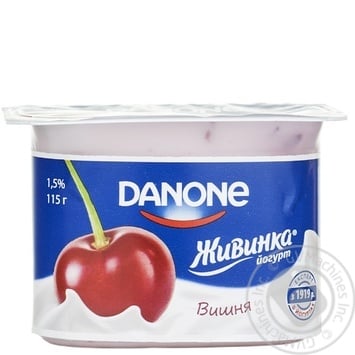 Yogurt Danone Zhivinka cherry1.5% 115g - buy, prices for NOVUS - photo 4