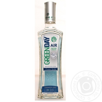Водка Green Day Air Премиум 40% 0,5л купить, цены на МегаМаркет - фото 1