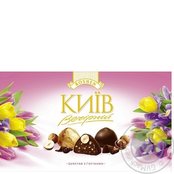 Candy Roshen Kyiv vechirniy chocolate 464g box Ukraine - buy, prices for NOVUS - photo 6