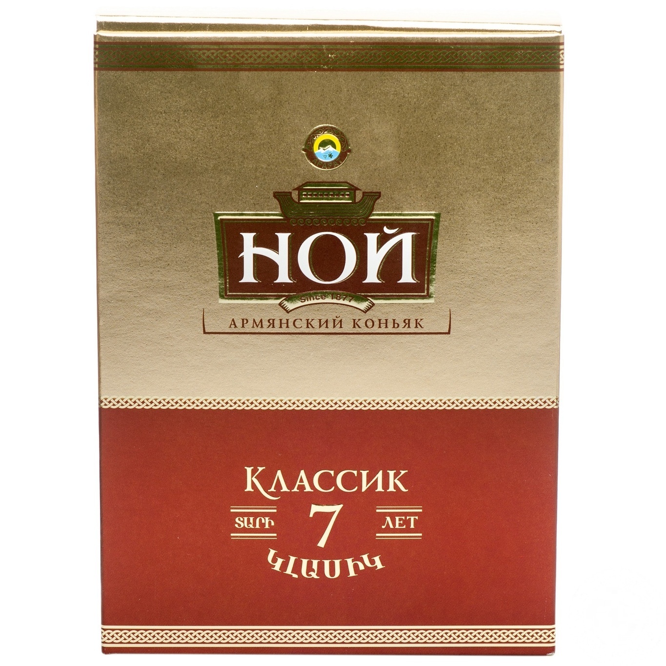 

Коньяк Ной Класік 7лет 40% 0.5л