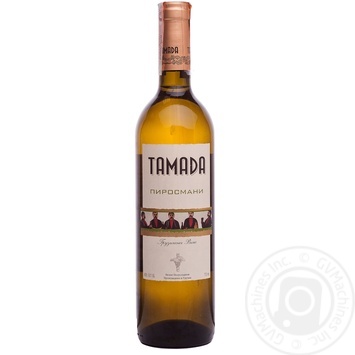 Вино Tamada Пиросмані біле н/солодке 0.75л купити, ціни на МегаМаркет - фото 2