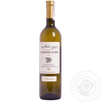 Wine rkaciteli Tbilvino Alazani valley white semisweet 12.5% 2009year 750ml glass bottle Georgia - buy, prices for MegaMarket - photo 1