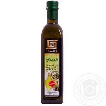 Oil Ellada olive unrefined 500ml glass bottle - buy, prices for MegaMarket - photo 1