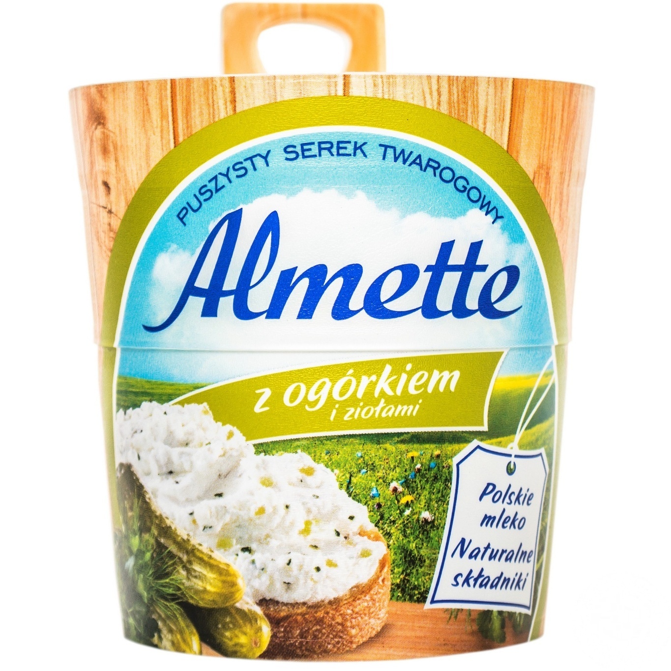 

Крем-сыр творожный Hochland Almeta с огурцами и травами 60% 150г