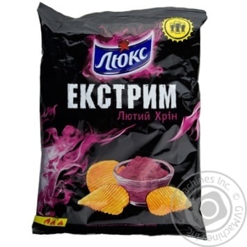 chips lux potato horseradish 80g Ukraine - buy, prices for - photo 6