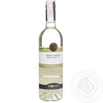 Wine pinot grigio Zonin white semidry 12% 750ml glass bottle Italy - buy, prices for MegaMarket - photo 6