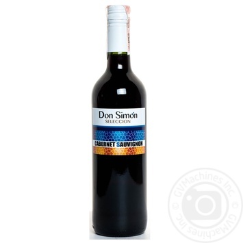 Вино Don Simon Cabernet Sauvignon червоне сухе 0.75л х12 купить, цены на МегаМаркет - фото 7