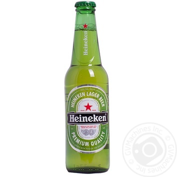 Pasteurized lager Heineken glass bottle 5%alc 330ml Holland - buy, prices for NOVUS - photo 1