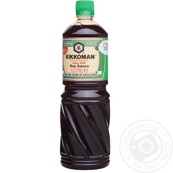 Соус Kikkoman легкий соєвий 1000мл купити, ціни на МегаМаркет - фото 1