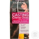 Фарба-догляд для волосся L'Oreal Casting Creme Gloss 323 Чорний шоколад без аміаку
