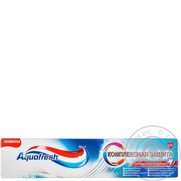 Зубна паста Aquafresh Комплексний щоденний захист 100мл купити, ціни на МегаМаркет - фото 8