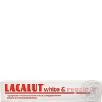 Зубна паста Lacalut white&repair 50мл