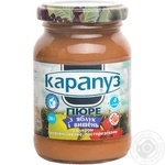 Fruit puree Karapuz apples and cherries with sugar for 2+ month babies 200g