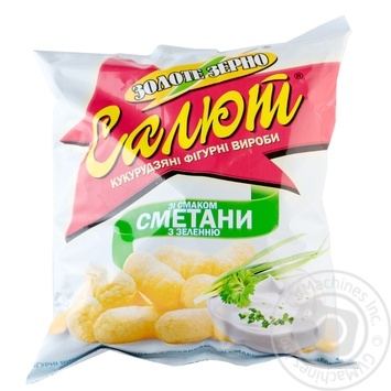 Кукурудзяні пал Салют 45 г Сметана купить, цены на МегаМаркет - фото 4