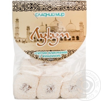 Solodkij svit Sultan Turkish Delight classic with hazelnut 200g - buy, prices for MegaMarket - photo 2