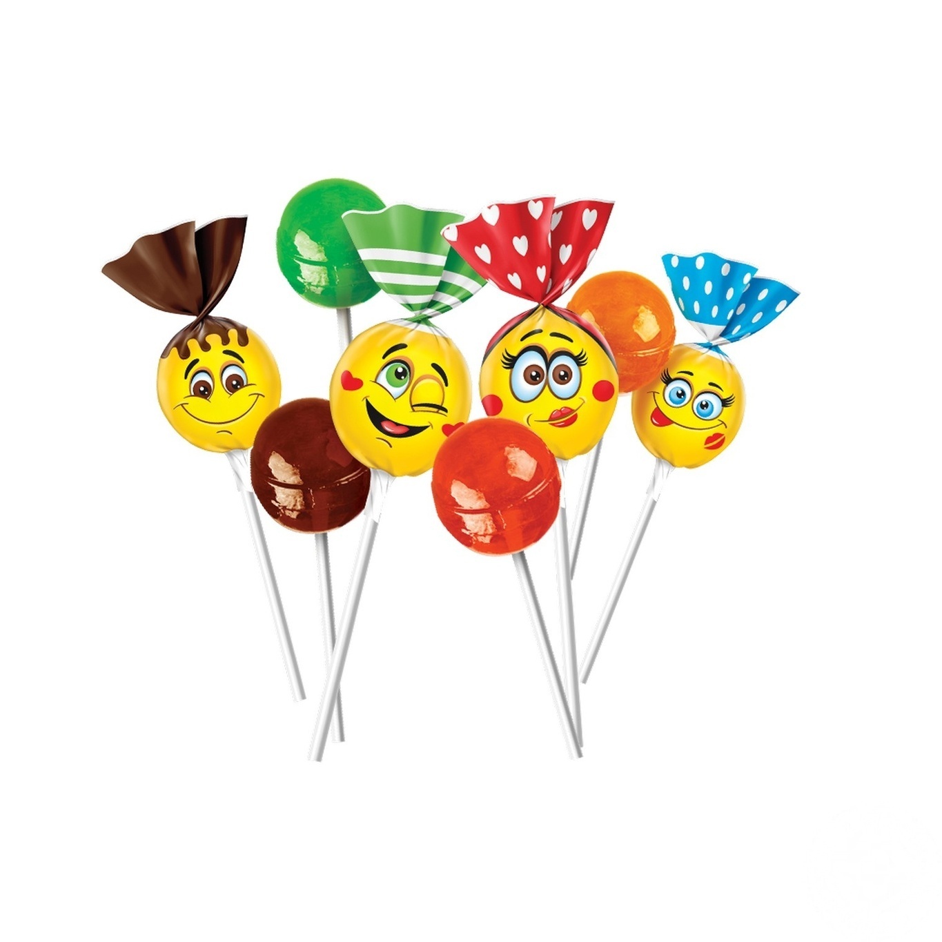 

Карамель Рошен Lollipops коктейльный вкус