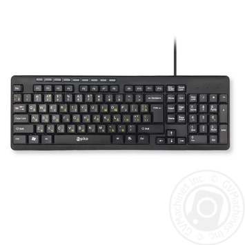 Клавиатура Piko KB-108 - купить, цены на Auchan - фото 1