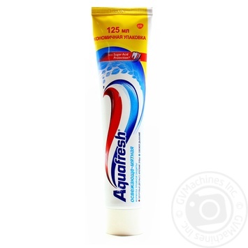 Зубна паста Aquafresh м'ятна 125мл купити, ціни на МегаМаркет - фото 1